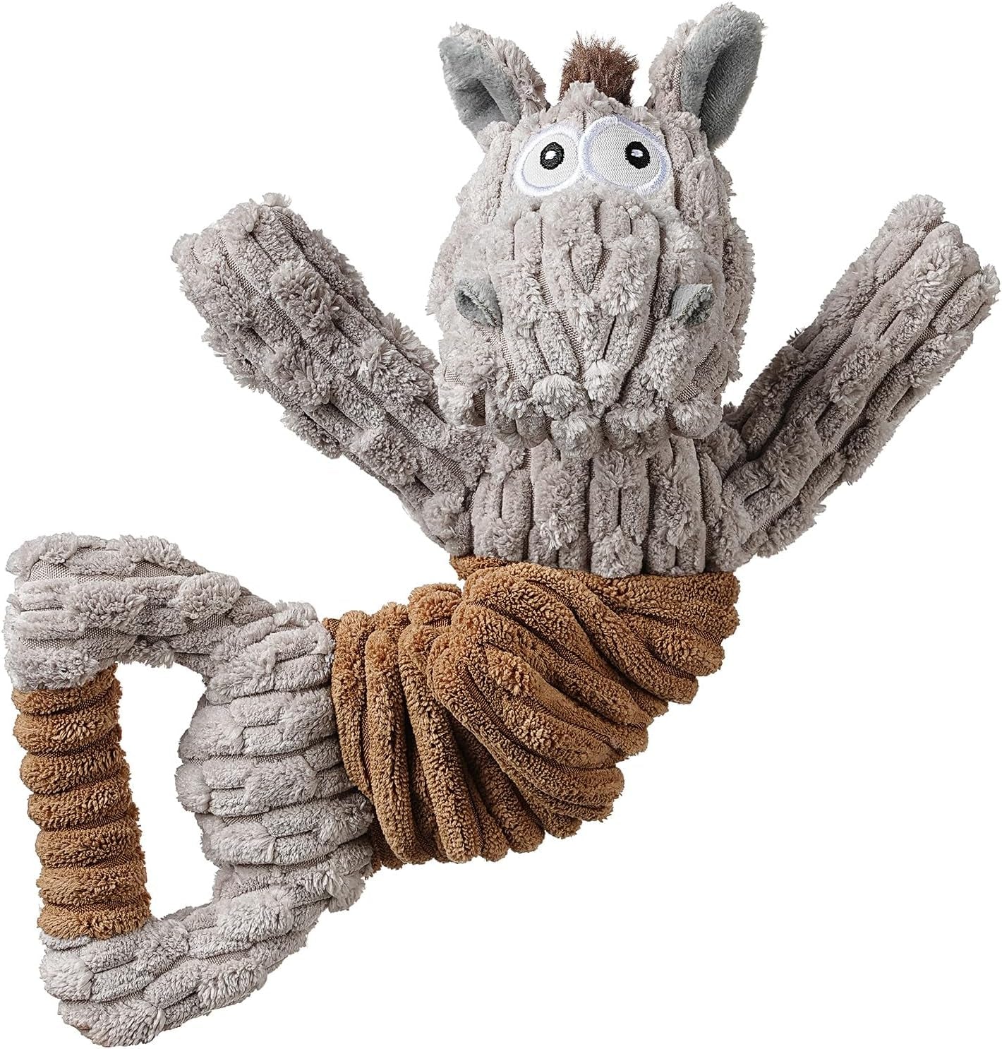 Interactive Squeaky Dog Toy - Stuffed Plush Puppy Toys