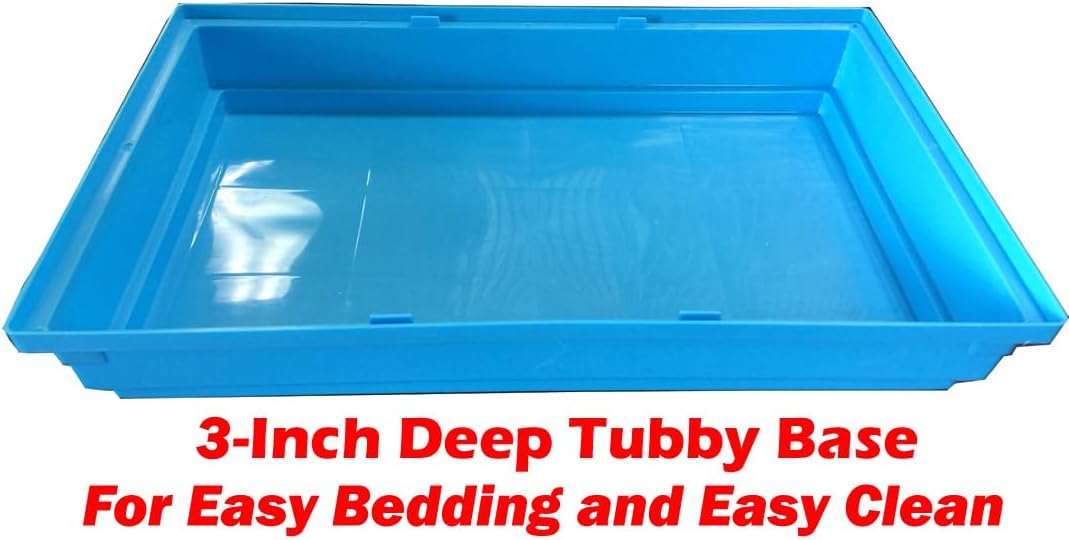 2 Levels Habitat Hamster Home Wire Cage + Full Set Accessories (Rodent Gerbil Mouse Mice Rat)