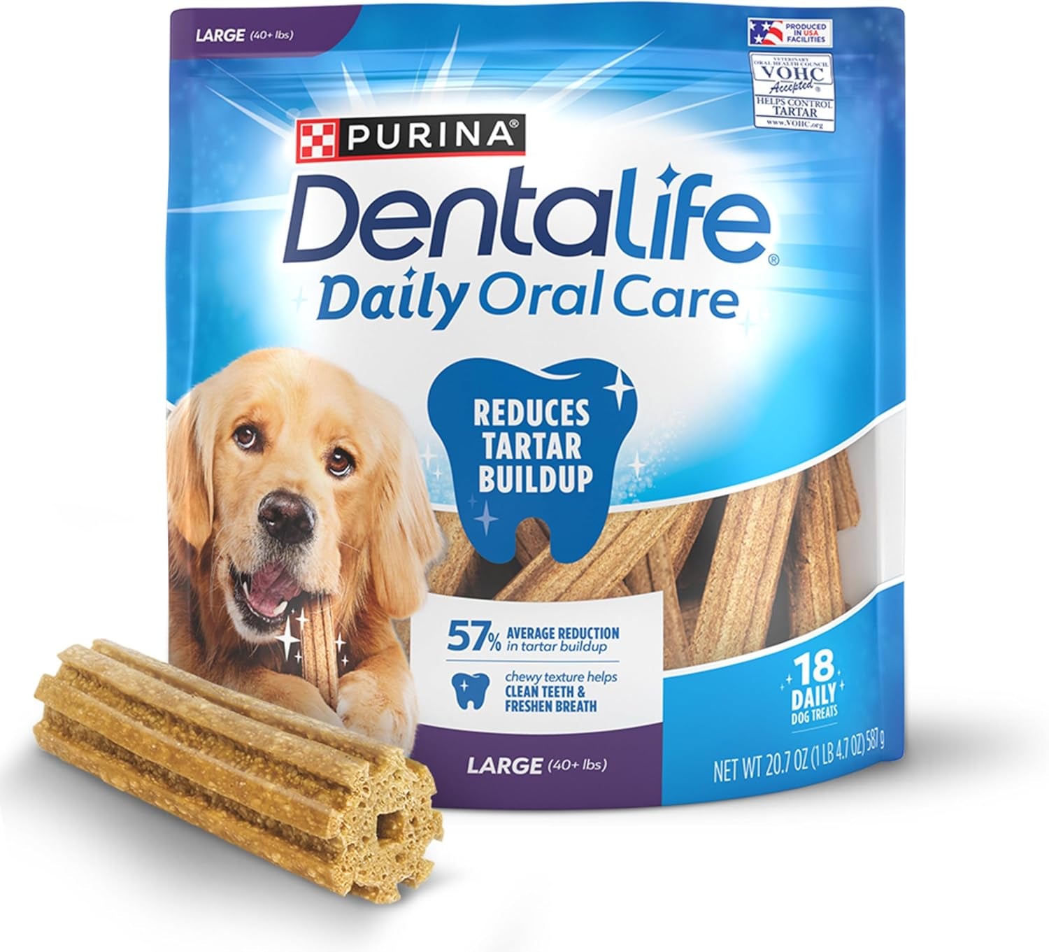 Dog Dental Chews - 1 Daily