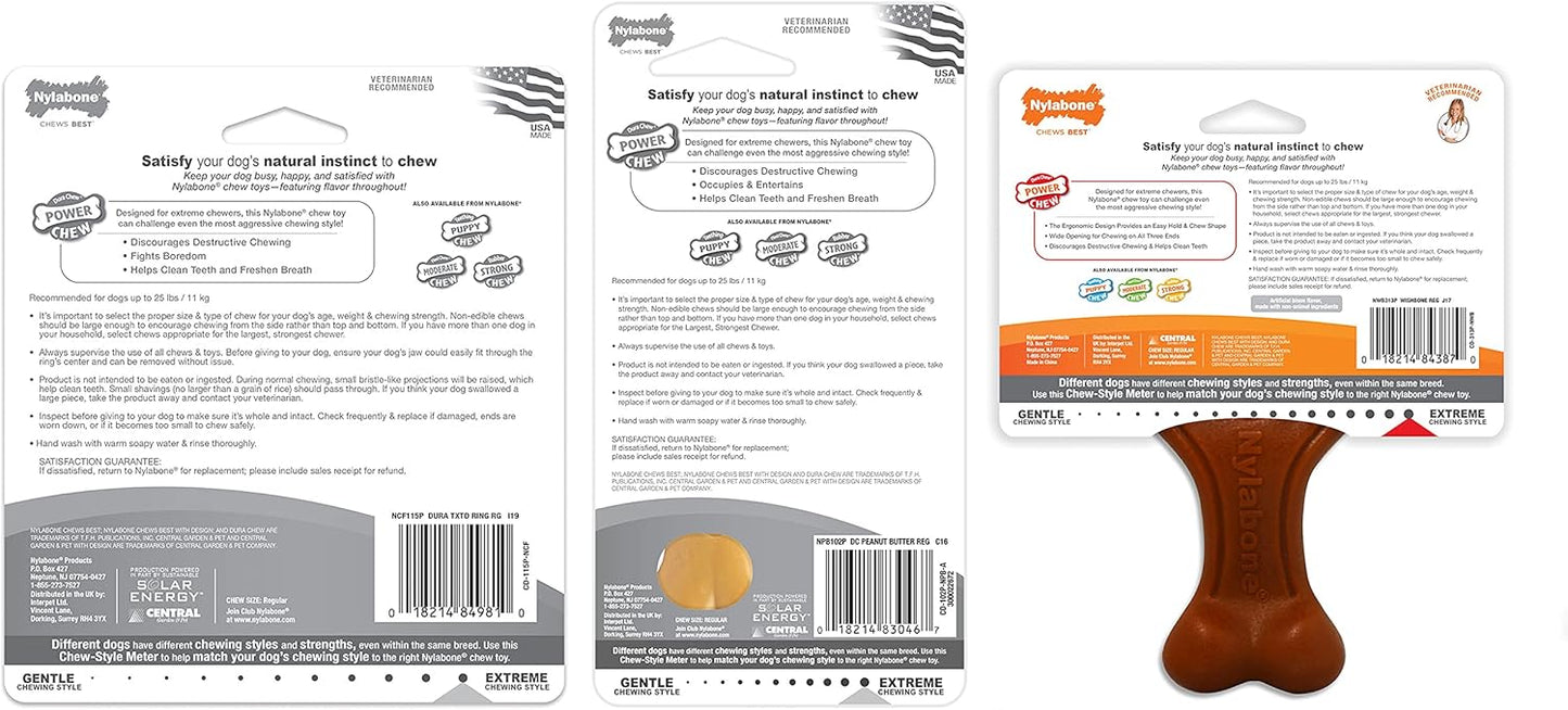 Tough Dog Toys for Aggressive Chewers - Toy Set