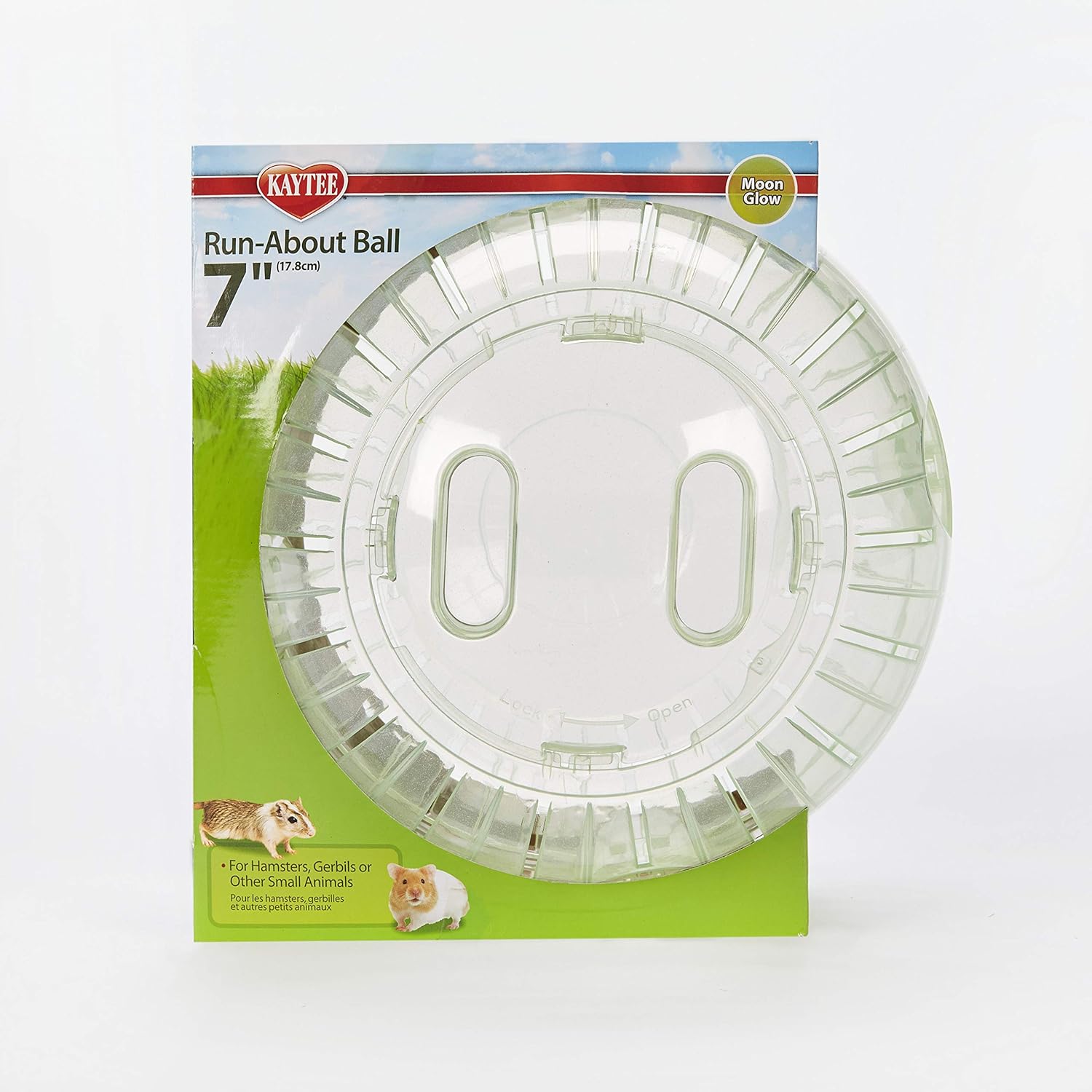 Clear Hamster Exercise Ball 7-Inch – Safe & Durable Running Ball for Hamsters, Gerbils & Small Pets