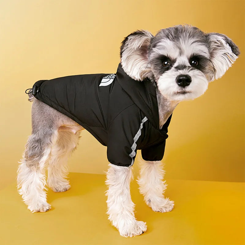 Waterproof Reflective Dog Jacket – Warm Fleece Winter Coat for Small to Large Dogs