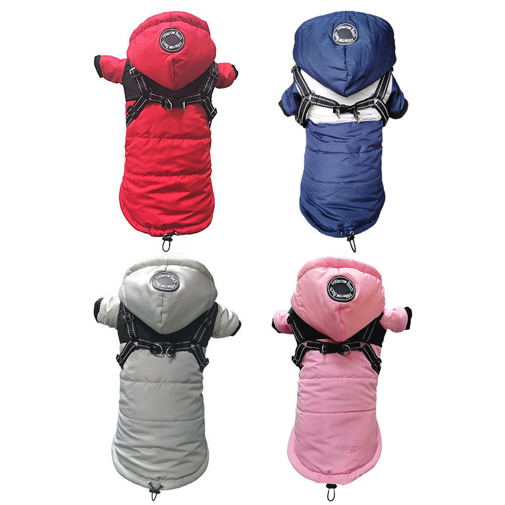 Waterproof Warm Dog Jacket – Cozy Pet Coat for Autumn & Winter