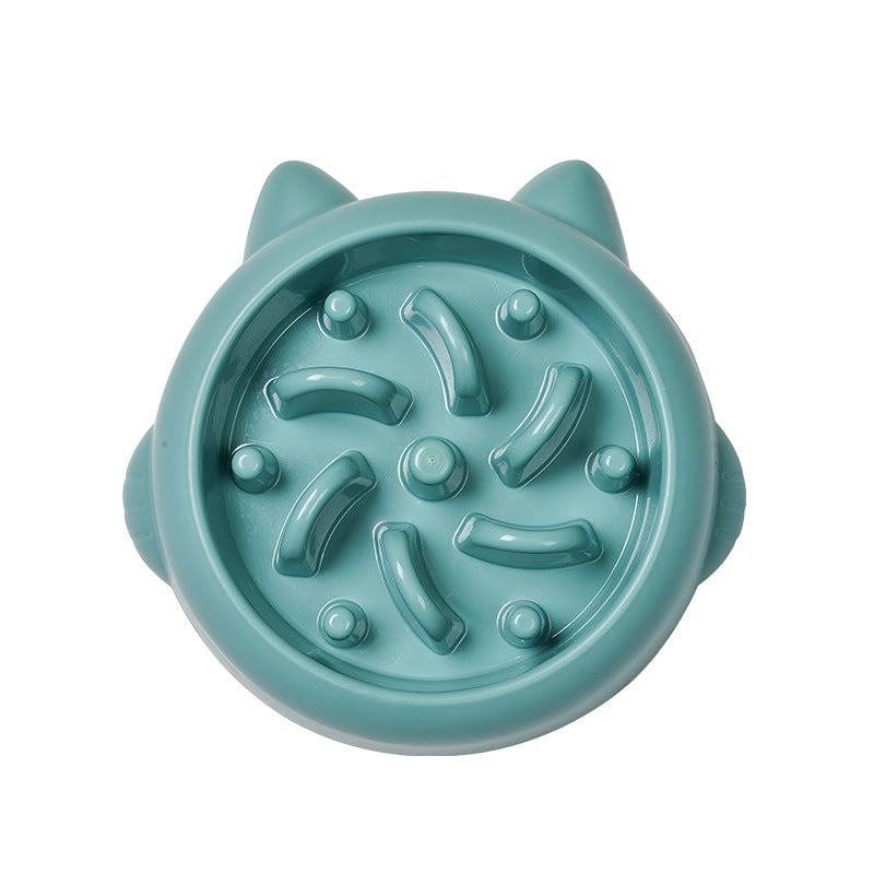 Slow Feeder Pet Bowl – Anti-Choke & Anti-Gulp Dog & Cat Eating Plate