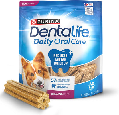 Oral Dental Care Dog Treats - Freshen Breath and Fight Tartar Daily