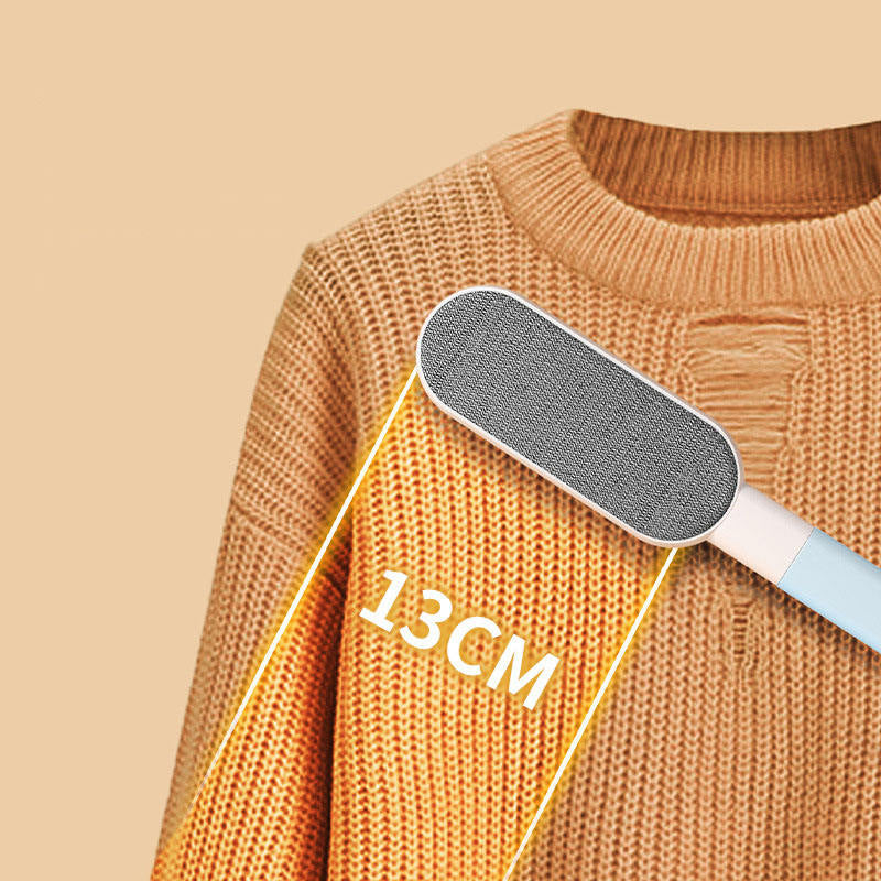 Double-Sided Pet Hair Remover Brush for Furniture, Clothes & Car