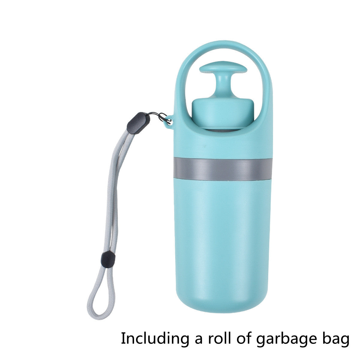 Portable Lightweight Dog Pooper Scooper with Built-In Bag Dispenser