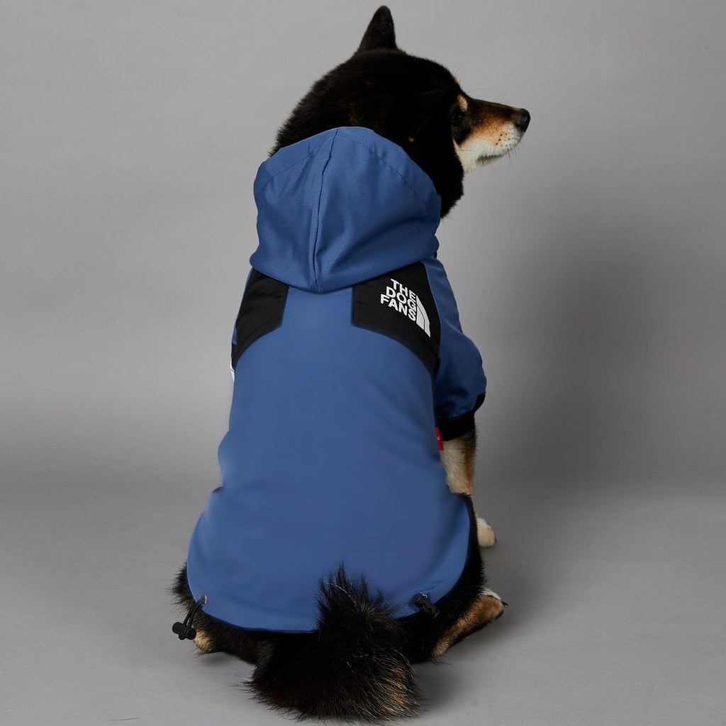 Waterproof Dog Raincoat – Windproof & Lightweight Shell Jacket for Small to Large Dogs