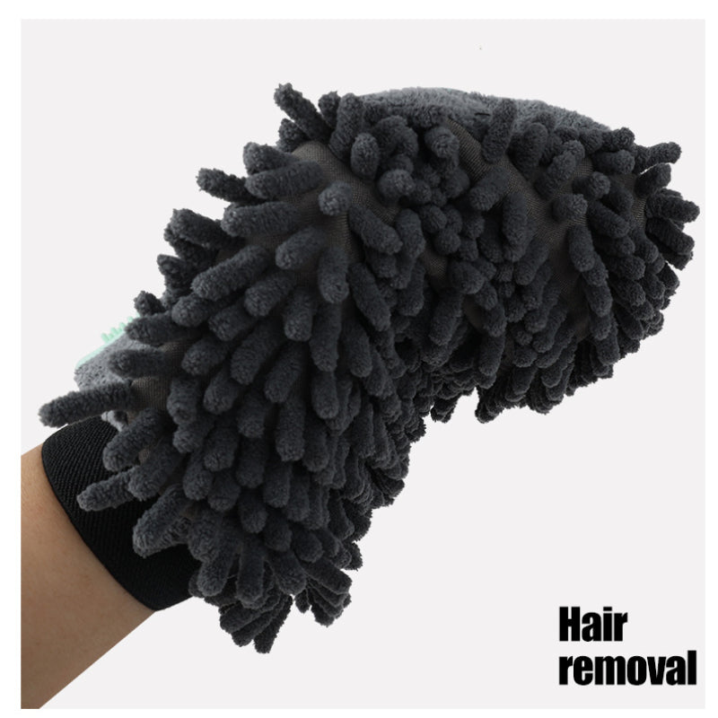 2-in-1 Pet Grooming & Bathing Glove – Brushing, Massaging & Cleaning for Dogs & Cats