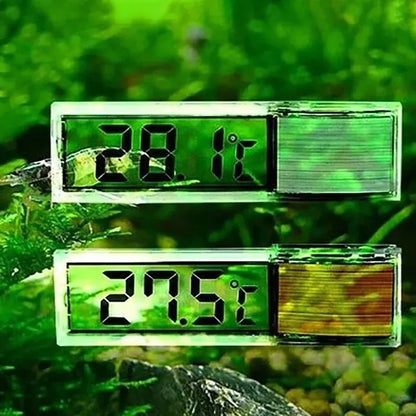 Digital Aquarium Thermometer – LCD Fish Tank Temperature Meter