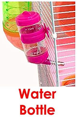 Large Expandable Hamster Cage with Tunnels, Ramp & Wheel – Customizable Hamster Habitat Playhouse for Gerbils, Mice & Small Pets