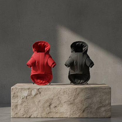 Waterproof Reflective Dog Jacket – Warm Fleece Winter Coat for Small to Large Dogs