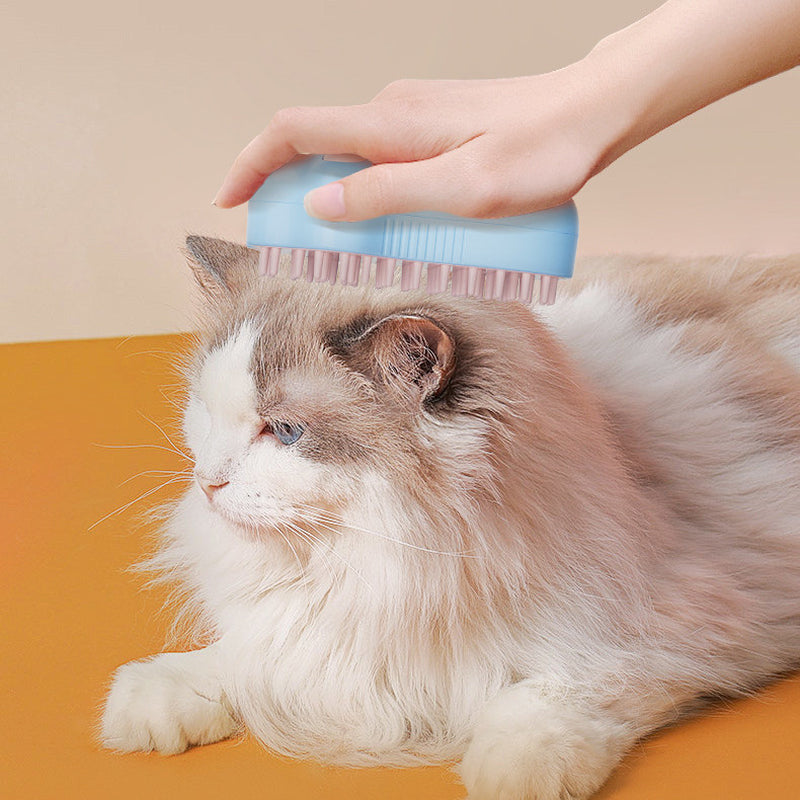 Electric Pet Spray Comb – Anti-Tangle Grooming Brush with Mist for pets