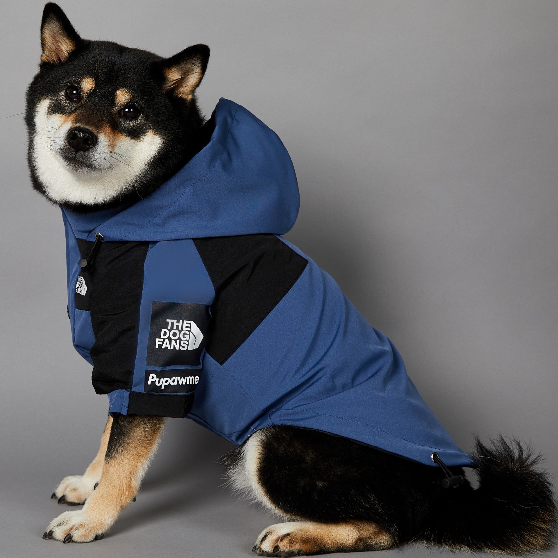 Waterproof Dog Raincoat – Windproof & Lightweight Shell Jacket for Small to Large Dogs