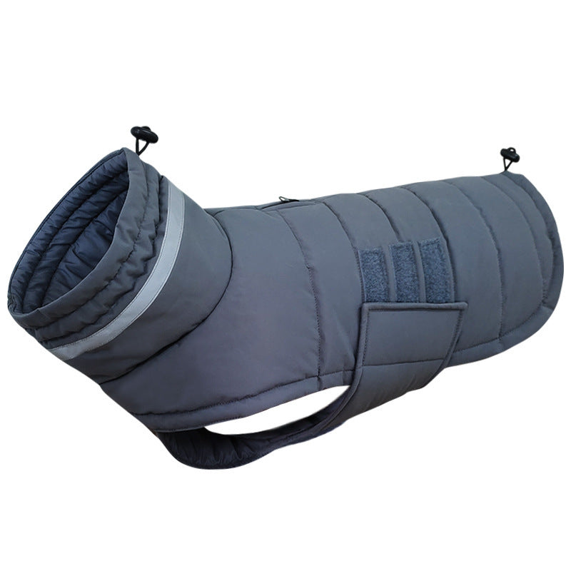 New Winter Dog Coat Waterproof Pet Clothes for Medum Large Dogs Warm Thicken Dog Vest Custome Labrador Jacket