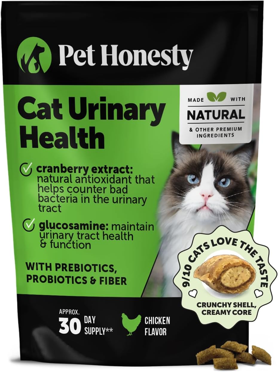Cat Probiotics & Digestive Health Chews – Gut, Immune & Constipation Support Treats