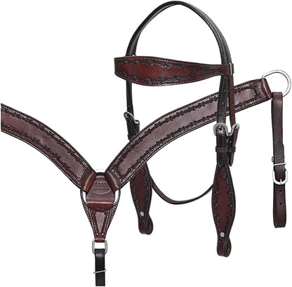 Gaited Western Flex Pleasure Treeless Leather Saddle for Horses – American Made