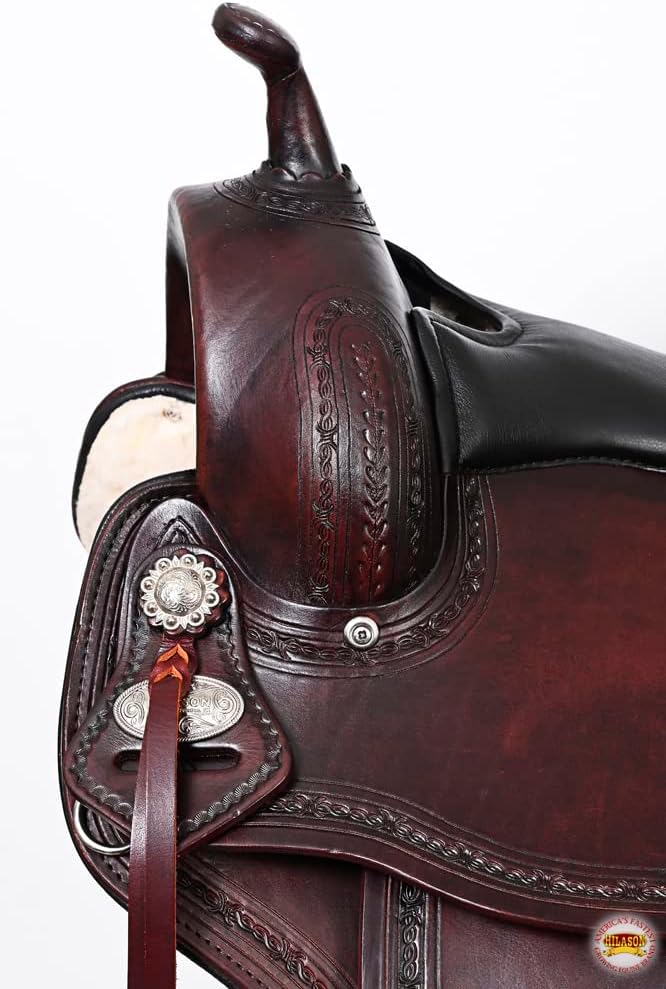 Gaited Western Flex Pleasure Treeless Leather Saddle for Horses – American Made