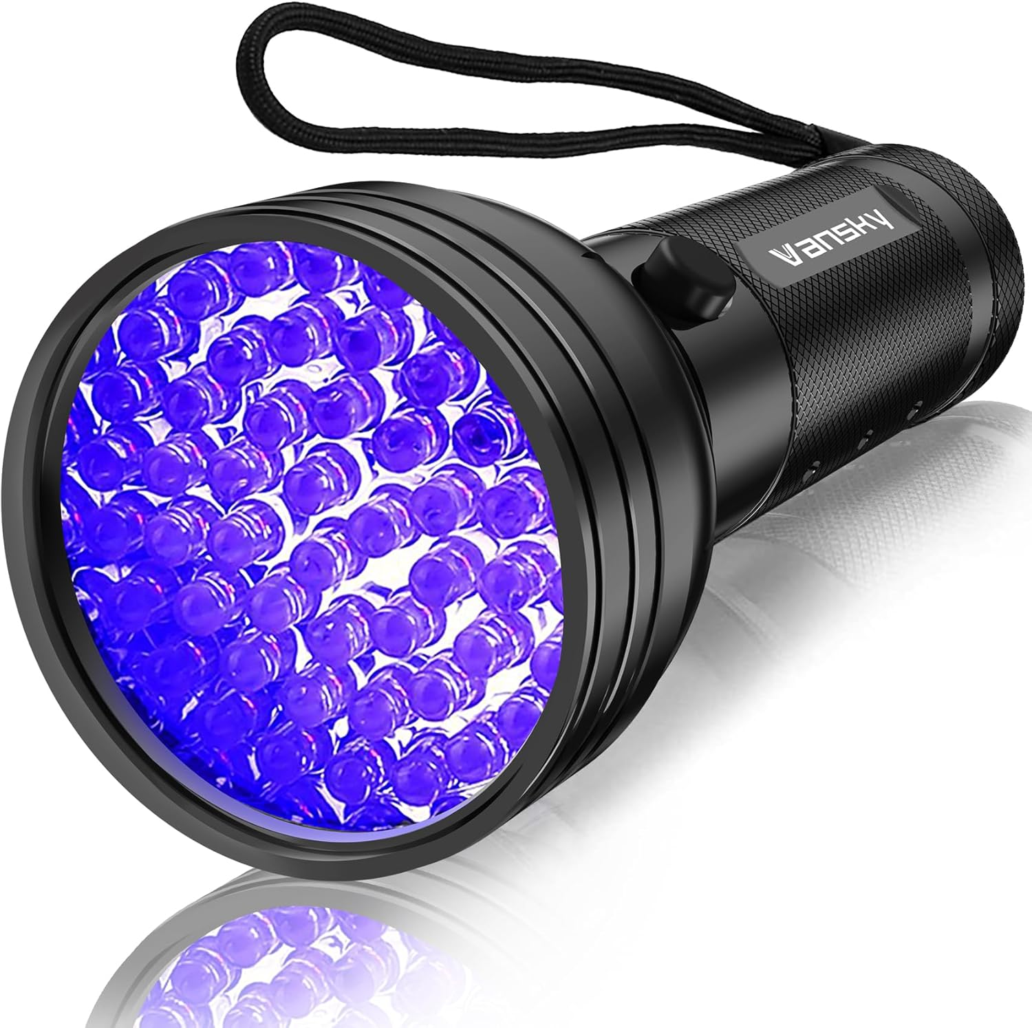 UV Blacklight Flashlight – 51 LED Pet Urine & Stain Detector for Dogs & Cats, Bed Bugs, Scorpions, and Resin Curing