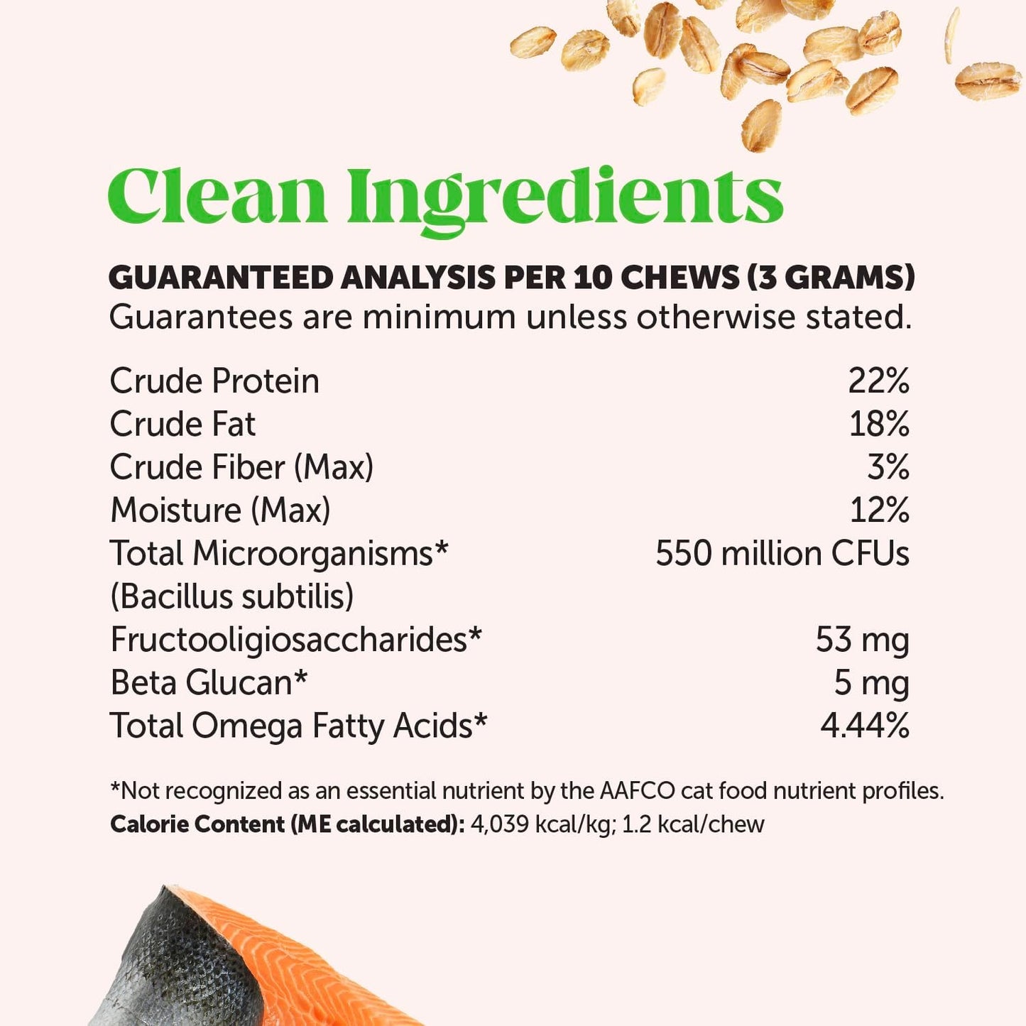 Cat Probiotics & Digestive Health Chews – Gut, Immune & Constipation Support Treats