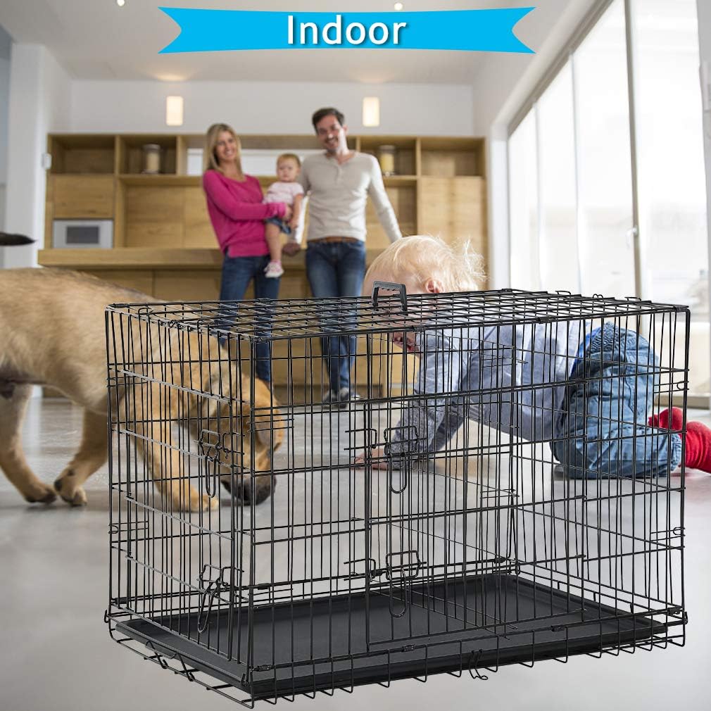 Portable  Kennel Cage  - Dogs and Cats (Foldable Cage)