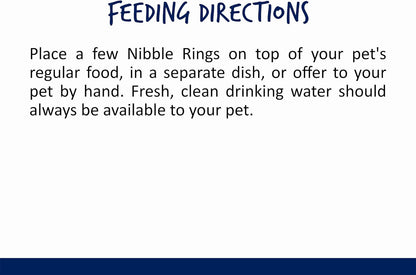 Nibble Rings Small Animal Treats - Crunchy Alfalfa Snack - for Rabbits, Guinea Pigs, Hamsters, and More