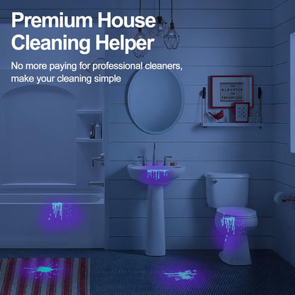 UV Blacklight Flashlight – 51 LED Pet Urine & Stain Detector for Dogs & Cats, Bed Bugs, Scorpions, and Resin Curing