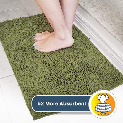 Super Absorbent Microfiber Dog Doormat – Quick-Dry Non-Slip Muddy Paw Mat for Dogs & Cats (Machine Washable)