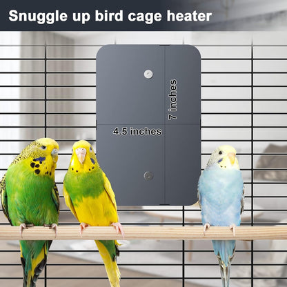 Indoor Bird Heater Pad – USB Warmer for Parakeets & Small Birds (4.5” x 7”)