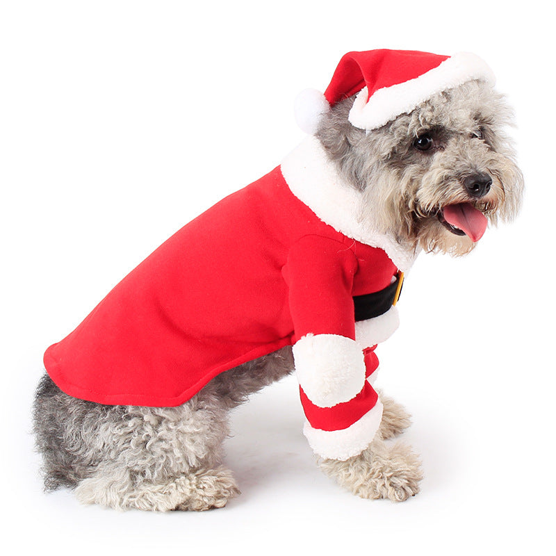 Pet Christmas Standing Costume – Funny Holiday Outfit for pets