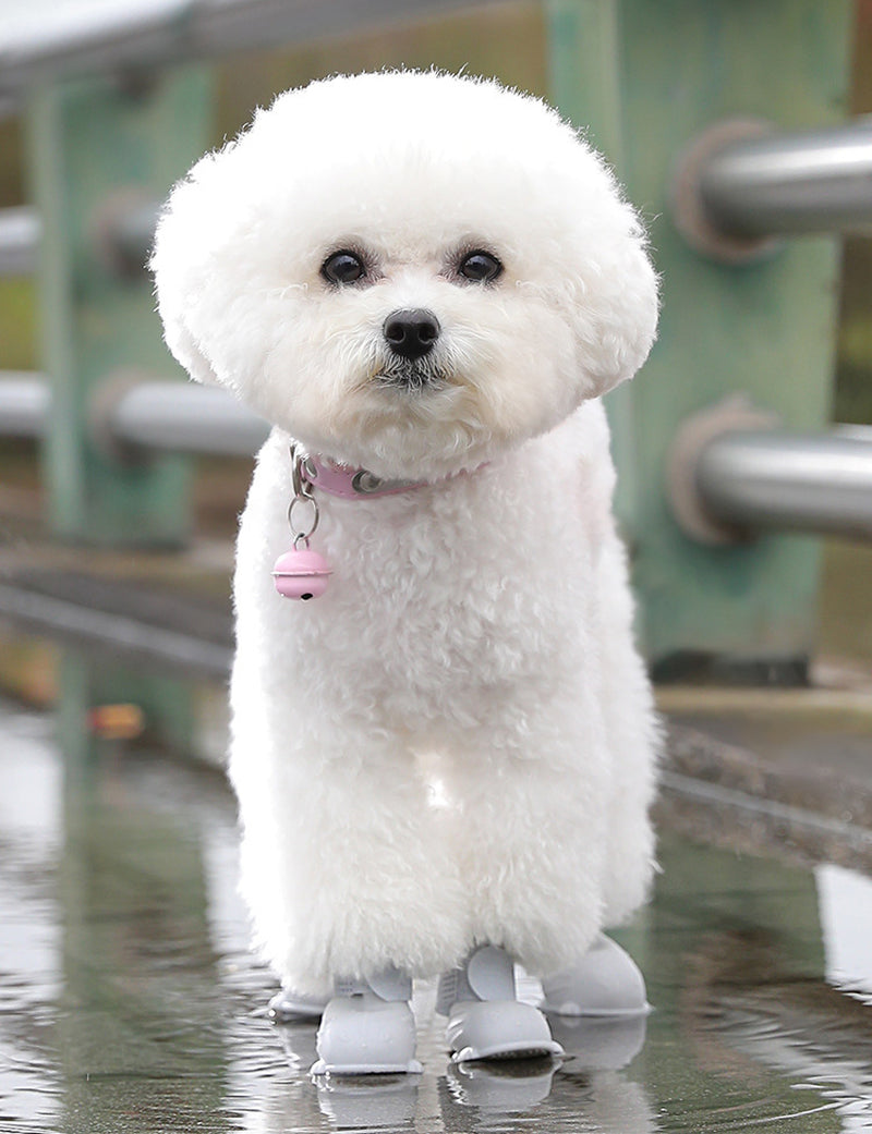 Waterproof Pet Rain Boots – Non-Slip Silicone Shoes for Dogs & Cats