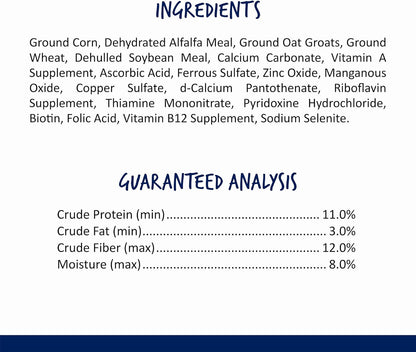 Nibble Rings Small Animal Treats - Crunchy Alfalfa Snack - for Rabbits, Guinea Pigs, Hamsters, and More