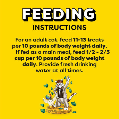 Mixups Catnip Fever Flavor Crunchy and Soft Cat Treats