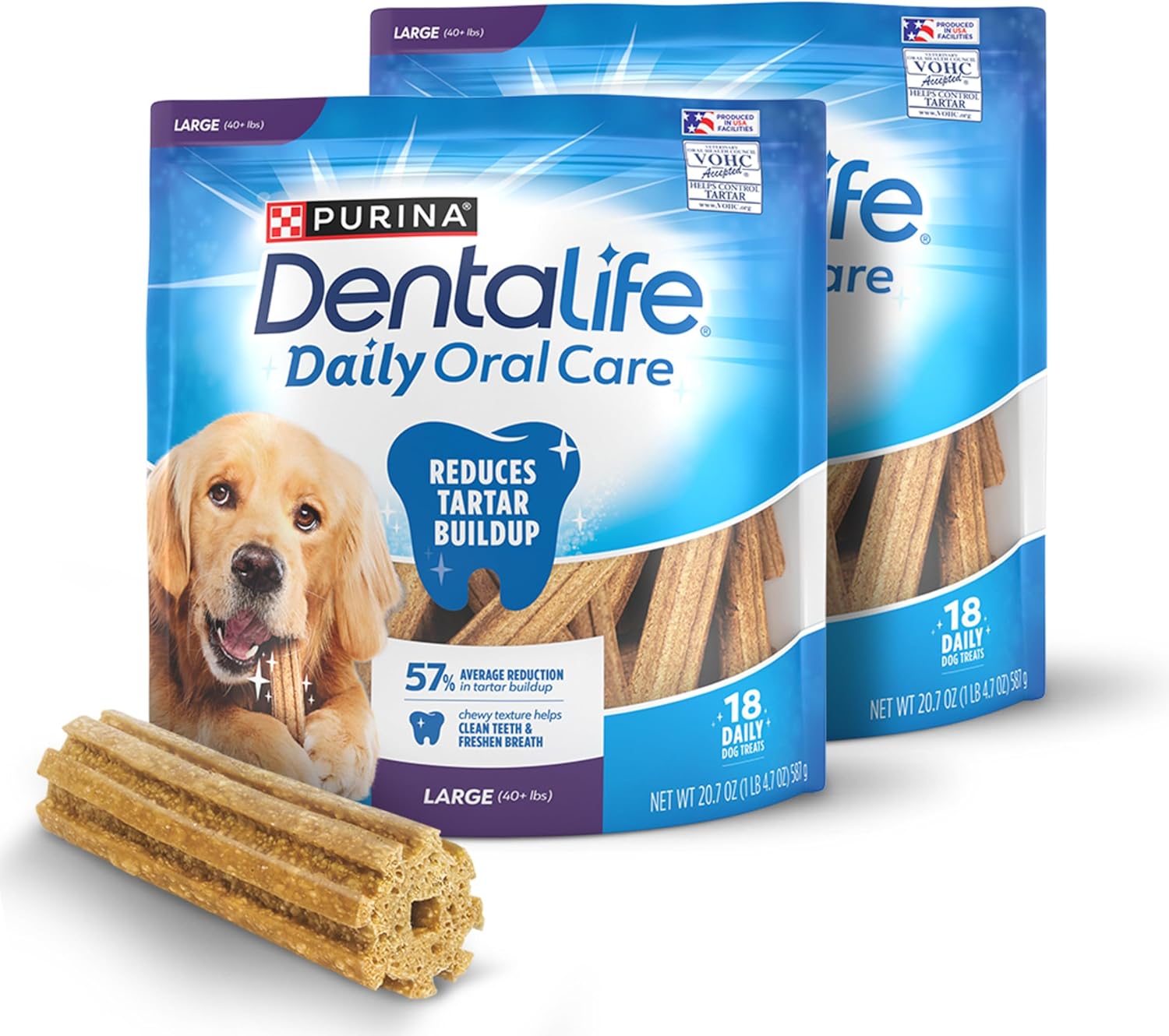 Dog Dental Chews - 1 Daily 