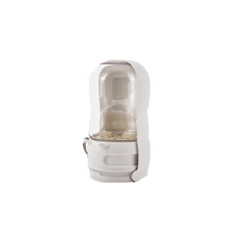 New Pet Outdoor Tableware Folding Portable Dog Drinking Cup Split-Type Dog Food Integrated Water Fountain Pet Products