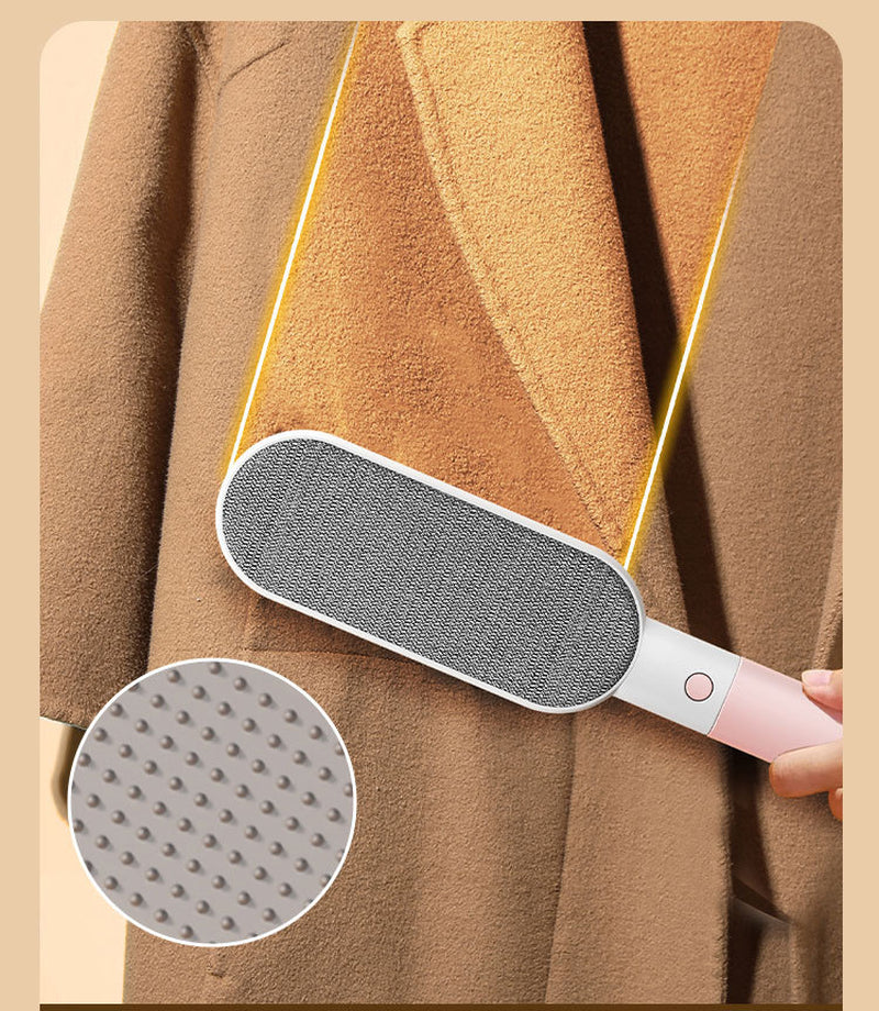 Double-Sided Pet Hair Remover Brush for Furniture, Clothes & Car