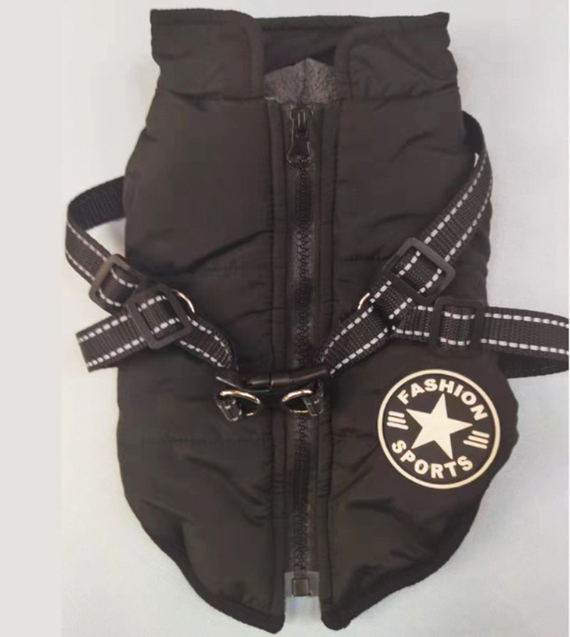 Warm Autumn & Winter Pet Jacket – Stylish & Comfortable Clothes for Small to Large Dogs