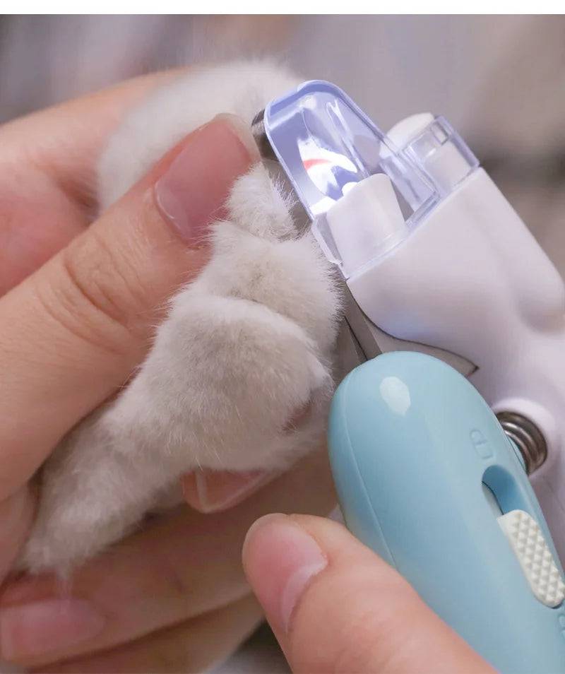 LED Electric Pet Nail Clippers – Dog & Cat Grooming Nail Grinder