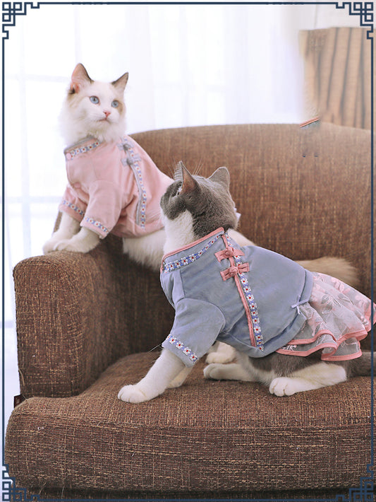 Pretty Dual Shade Cat Clothing