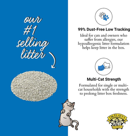 Ultra Unscented Clumping Clay Cat Litter 40 Lb. Bag