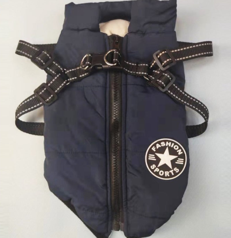 Warm Autumn & Winter Pet Jacket – Stylish & Comfortable Clothes for Small to Large Dogs