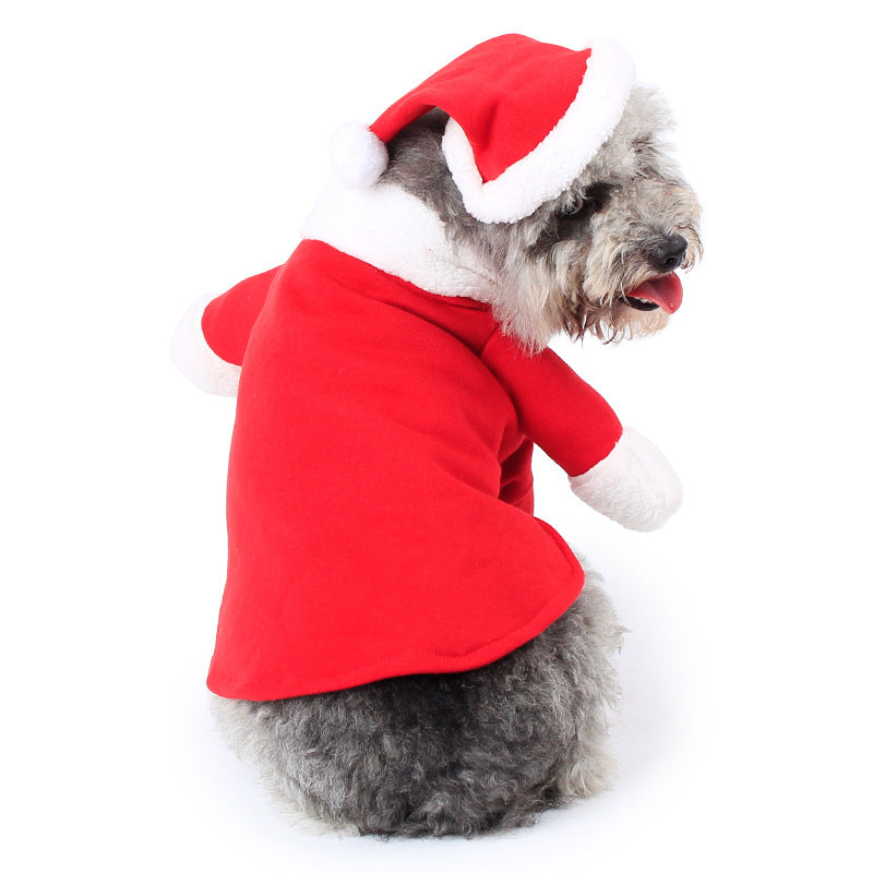 Pet Christmas Standing Costume – Funny Holiday Outfit for pets