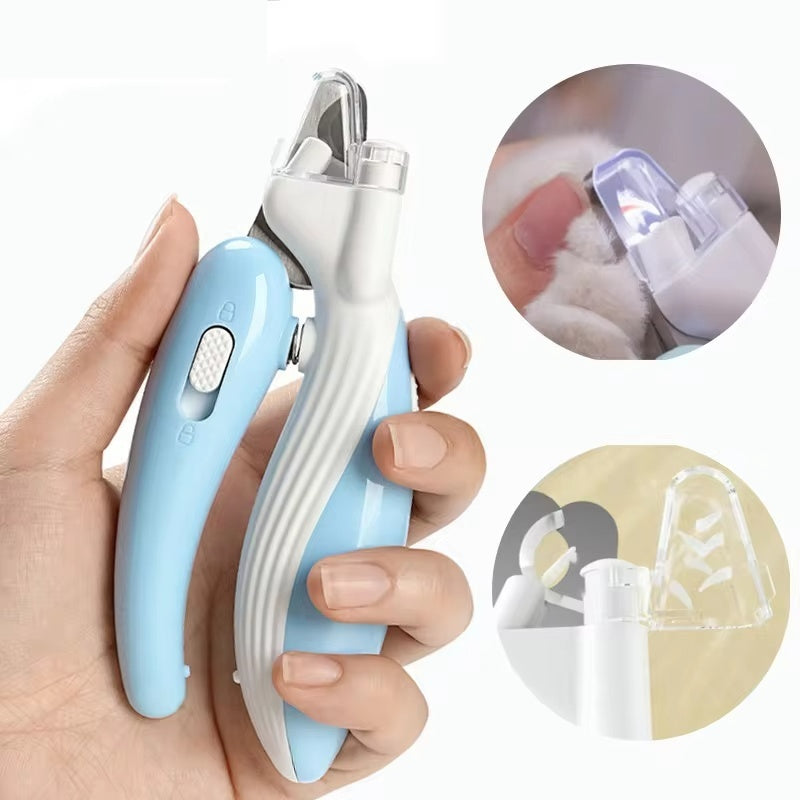 LED Electric Pet Nail Clippers – Dog & Cat Grooming Nail Grinder