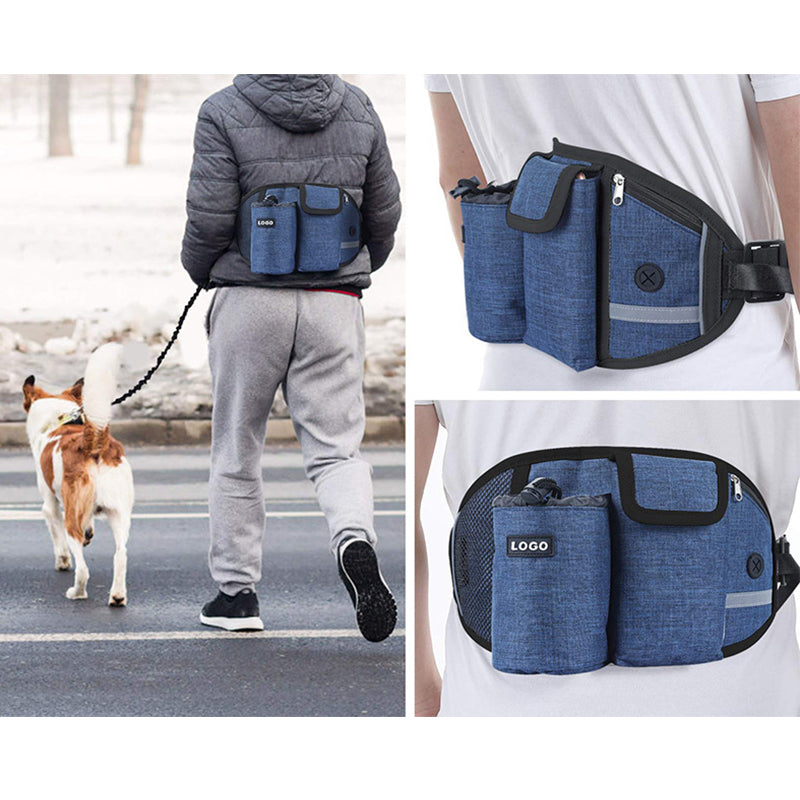 Hands-Free Training Waist Bag – Treat Pouch with Water Cup Holder