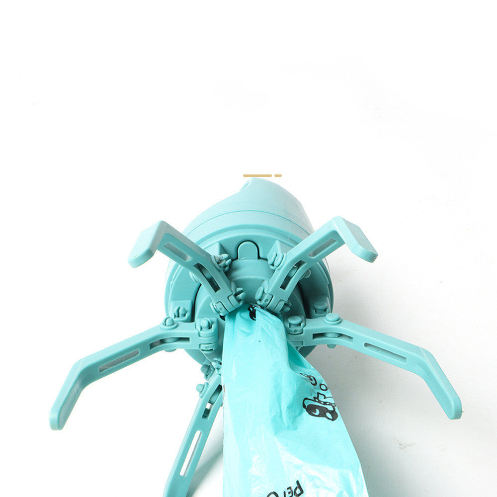 Portable Lightweight Dog Pooper Scooper with Built-In Bag Dispenser