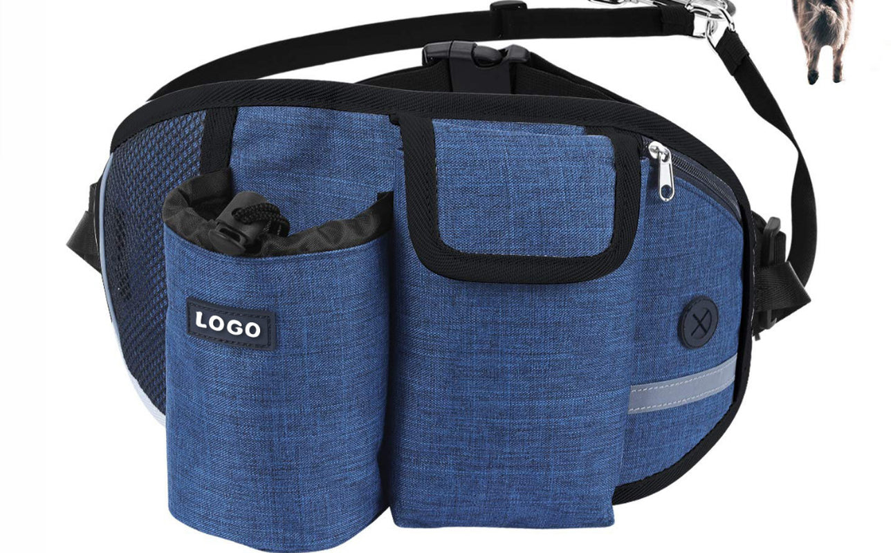 Hands-Free Training Waist Bag – Treat Pouch with Water Cup Holder
