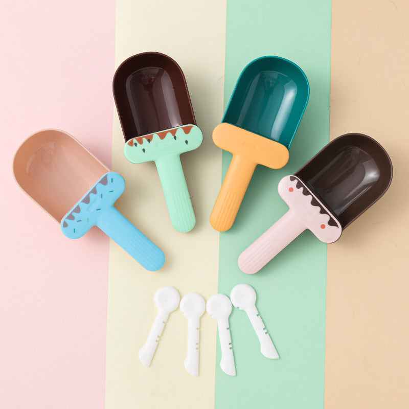 Snack Bag With Canned Spoon Embedded In Shovel  Feeding Spoon Pet Supplies