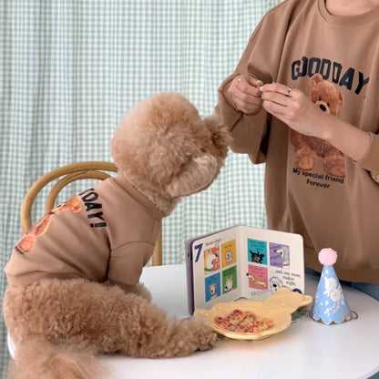 Cute Bear Pattern Dog & Cat Vest – Small to Medium Dogs